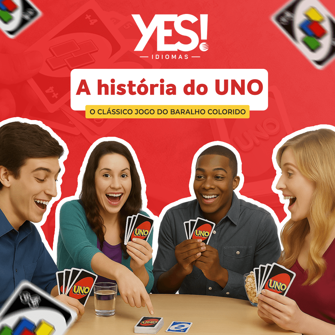 A história do UNO! O clássico jogo do baralho colorido.